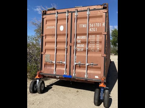 HitchWich T3 / Moving Shipping Containers / www.TriWich.com