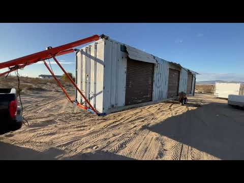 LiftWich S7 40Ft Shipping Container 70 mph - Eliminating a Semi-Truck and Chassis