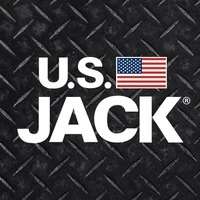 U.S. Jack logo with American flag.