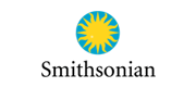Company logo with blue tones and sun design.