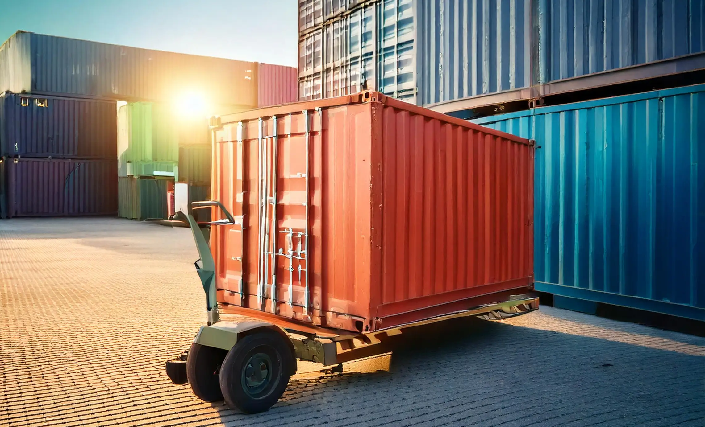 How to Use a Dolly to Move Shipping Containers in Tight Spaces