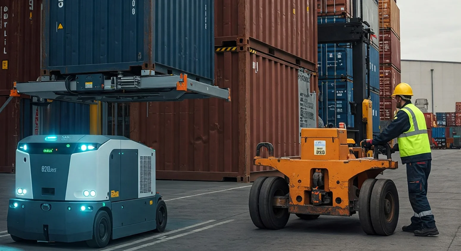 Automated Guided Vehicles vs Traditional Dollies